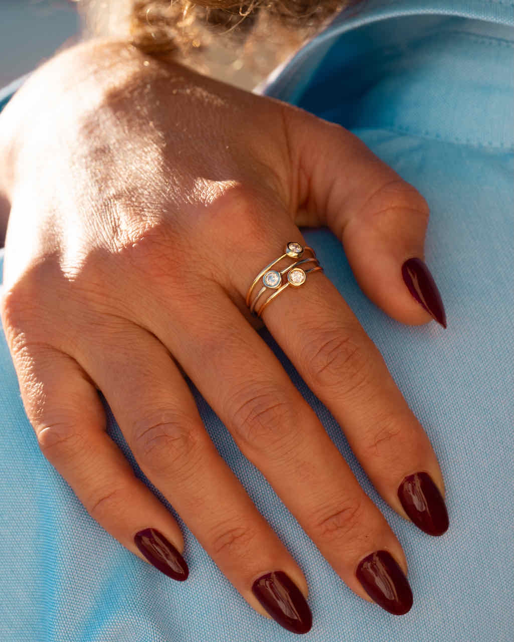 bague solitaire en or et diamants Alice or 18 carats aupiho joaillerie bague solitaire en or et diamants Alice or 18 carats aupiho joaillerie