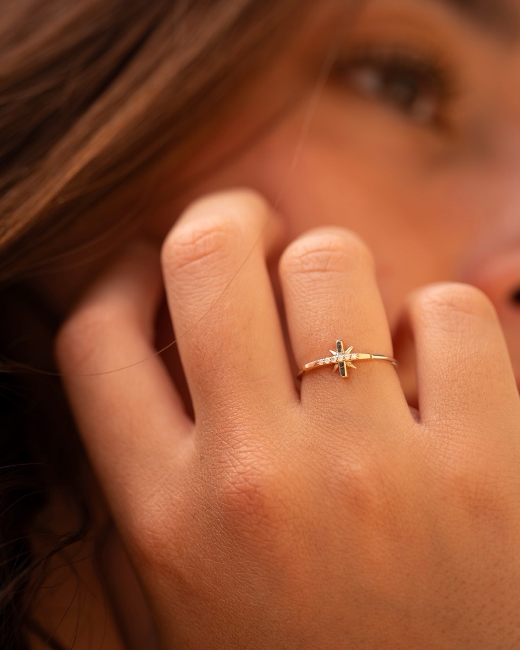 bague croix or rose et or blanc diamants blancs or recyclé 18 carats obsession aupiho joaillerie bague croix or rose et or blanc diamants blancs or recyclé 18 carats obsession aupiho joaillerie