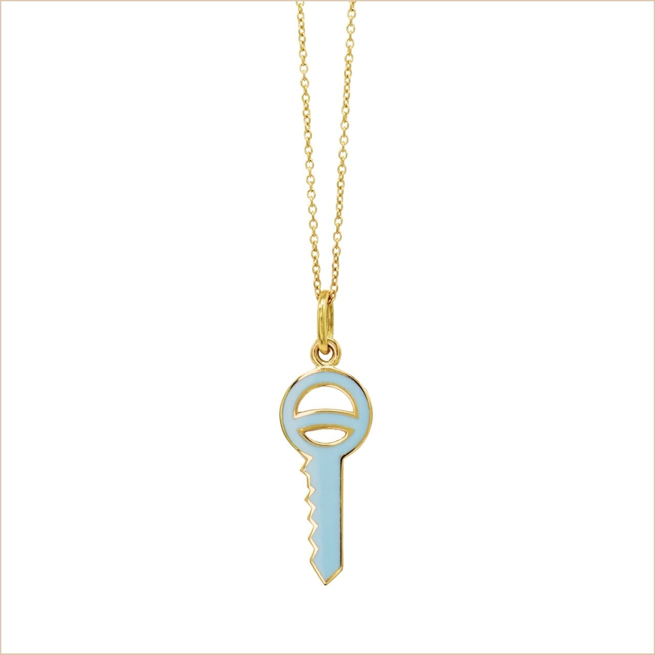 cle-sesame-pendentifbleu-orjaune-18k-aupiho-joaillerie-2 clé pendentif couleur bleu or jaune 18 carats recyclé aupiho joaillerie