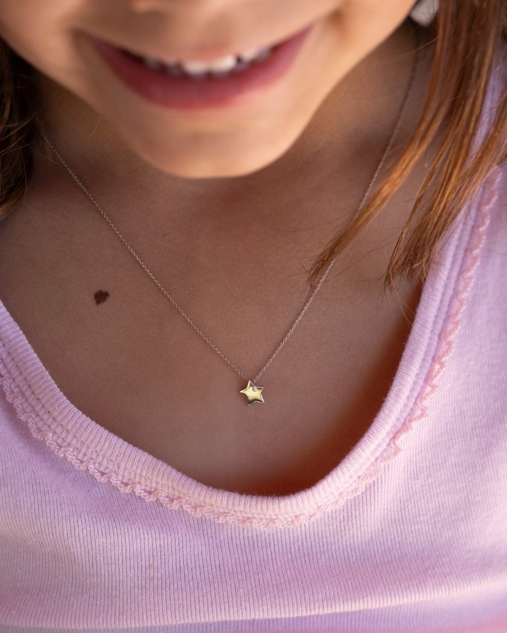 collier etoile or jaune et diamant blanc or recyclé 18 carats aupiho joaillerie collier etoile or jaune et diamant blanc or recyclé 18 carats aupiho joaillerie