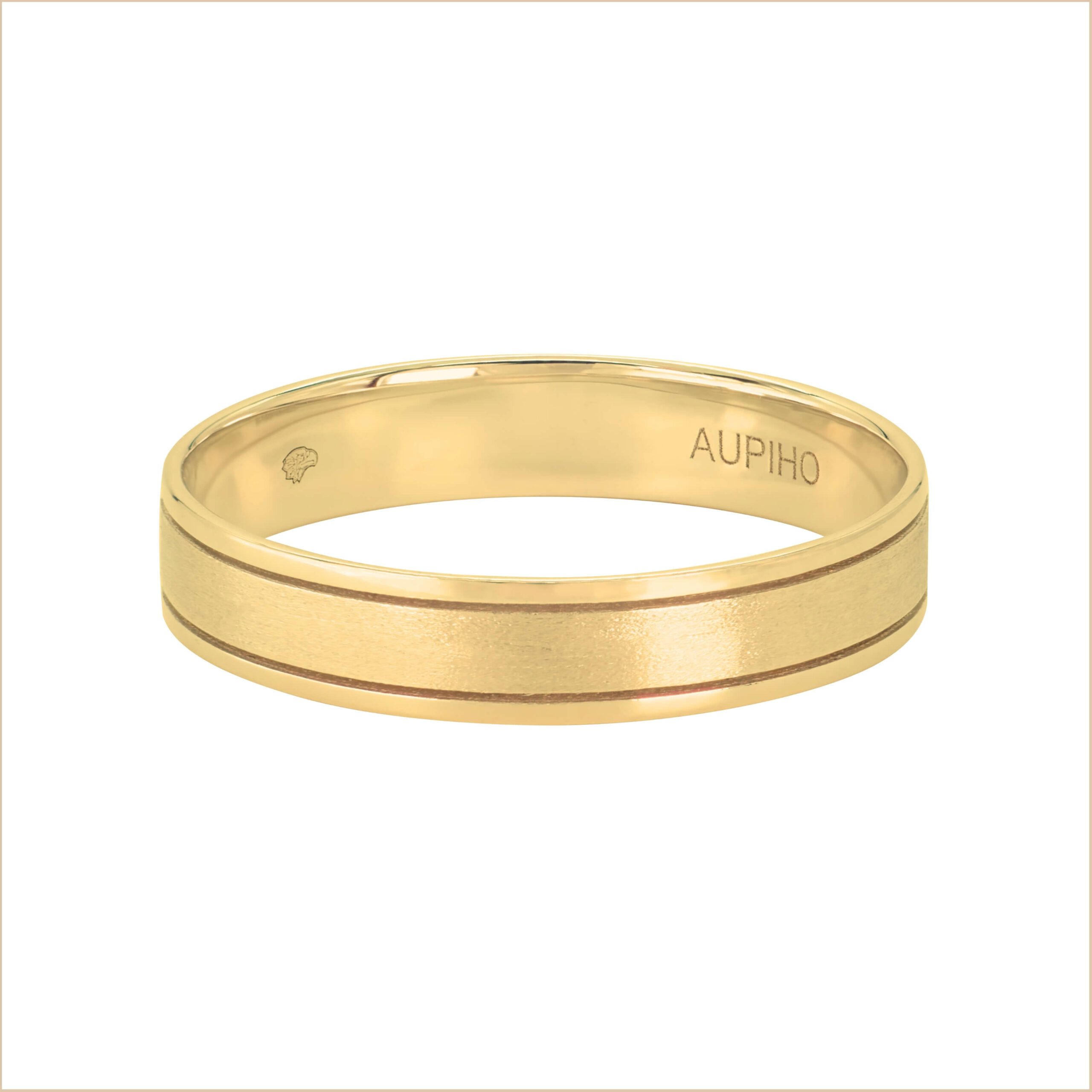 men's 18 carat recycled gold ring ever brushed aupiho jewellery men's 18 carat recycled gold ring ever brushed aupiho jewellery