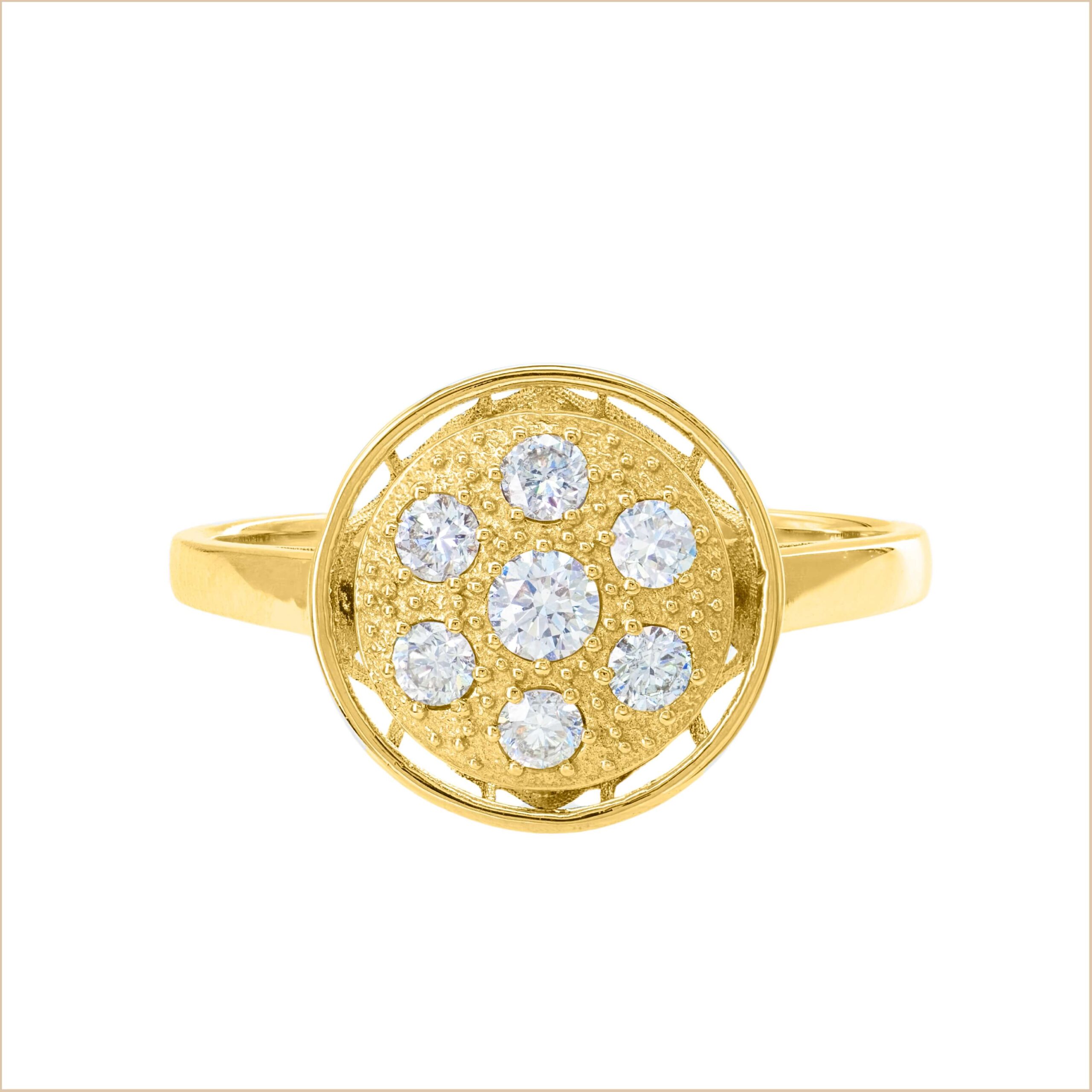 yellow gold engagement ring paved with white diamonds 18-carat recycled gold aupiho jewelry yellow gold engagement ring paved with white diamonds 18-carat recycled gold aupiho jewelry
