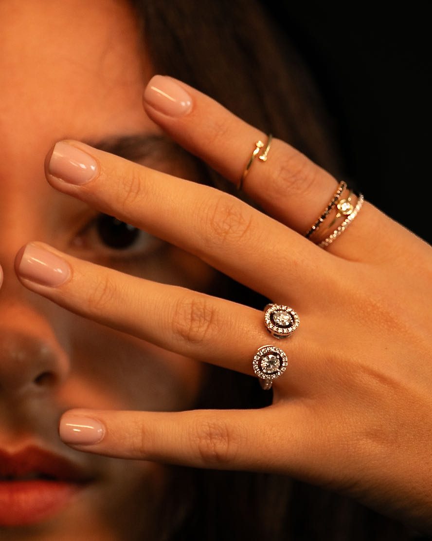 bague fiançailles mariage or blanc diamants blancs or recyclé 18 carats toi et moi aupiho joaillerie bague fiançailles mariage or blanc diamants blancs or recyclé 18 carats toi et moi aupiho joaillerie