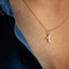 collier-croix-or-recyclé-diamants-eugénie-aupiho-joaillerie collier-croix-or-recyclé-diamants-eugénie-aupiho-joaillerie