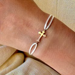 bracelet-cordon-croix-or-jaune-illusion-aupiho-joaillerie