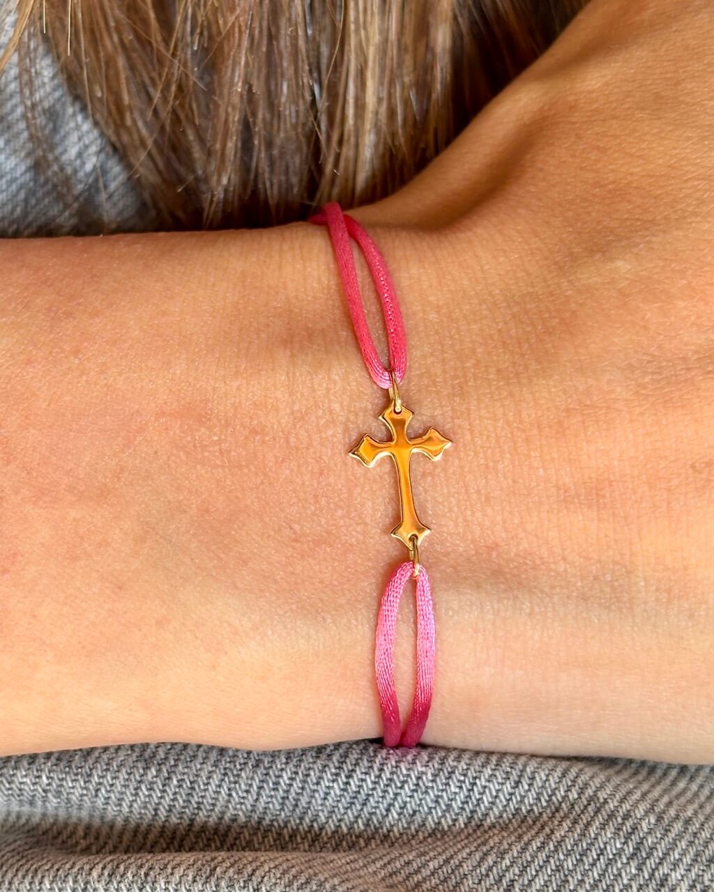 bracelet-cordon-croix-or-recyclé-illusion-aupiho-joaillerie