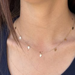 Nouveautés bijoux AUPIHO joaillerie collier-pampilles-or-jaune-18-carats-aupiho-joaillerie
